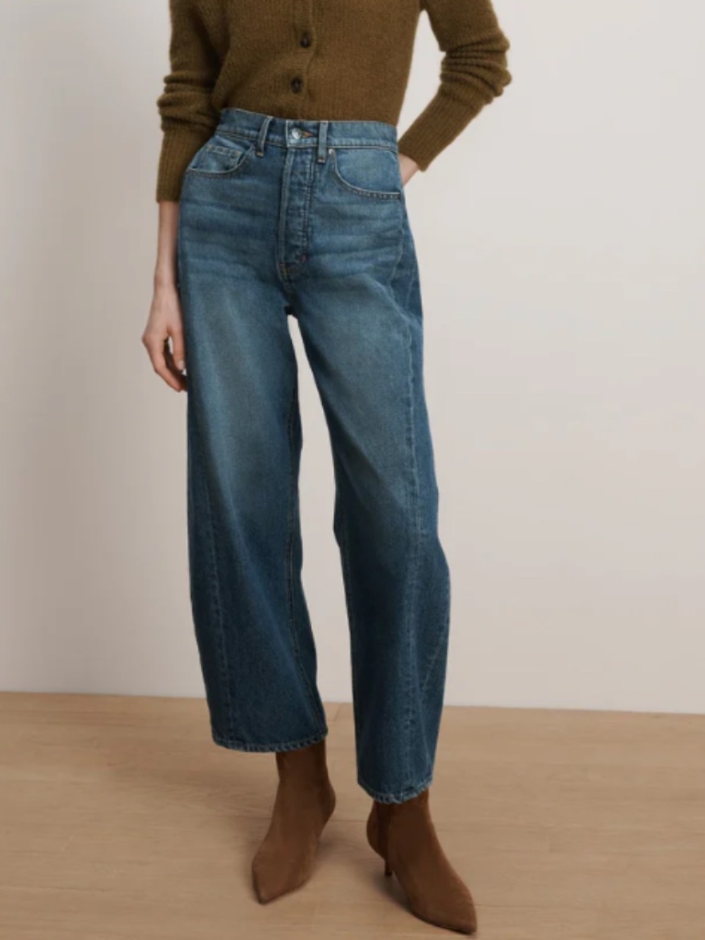 Veronica Beard - Ryder Barrel Jean - Equinox Blue - 27 - NWT!